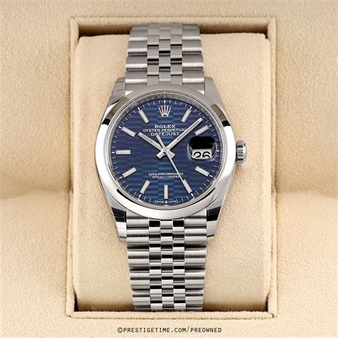 rolex certified pre-owned datejust 36 mm|Rolex Datejust price chart.